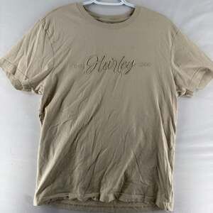 0930 Hurley Men's Est. 1999 Embroidered Cursive Logo T-Shirt